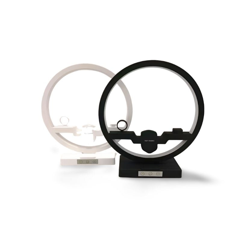 Lampe de Chevet 4 en 1 avec Chargeur Sans Fil™