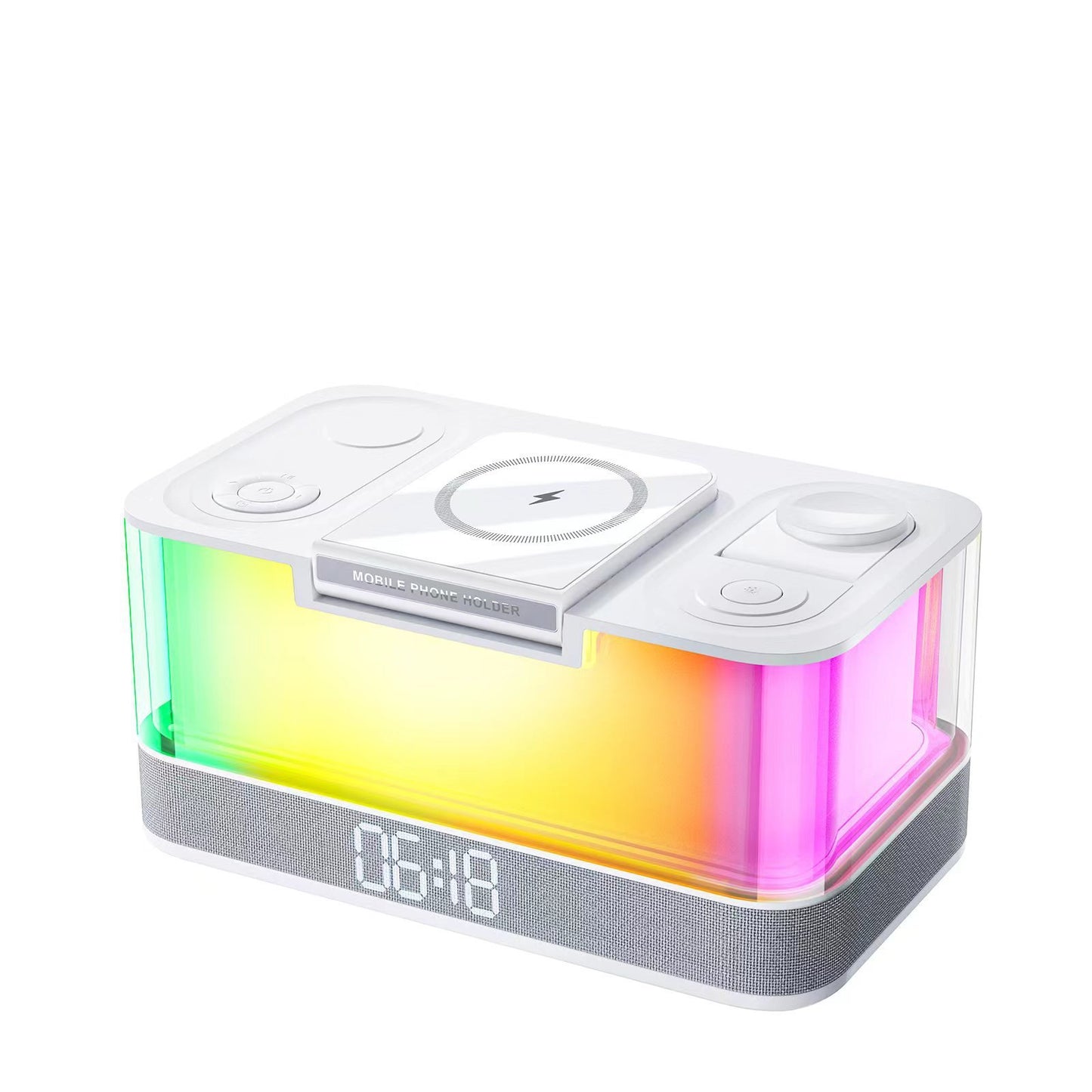 Chargeur Sans Fil Intelligent avec Horloge LED™