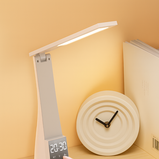 Lampe LED avec Haut-Parleur Bluetooth et Horloge Numérique™