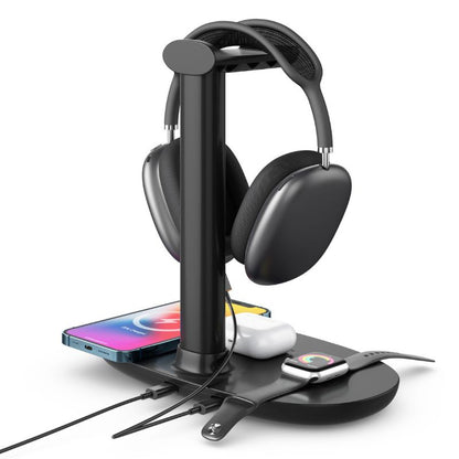 Support Casque & Chargeur 4-en-1™