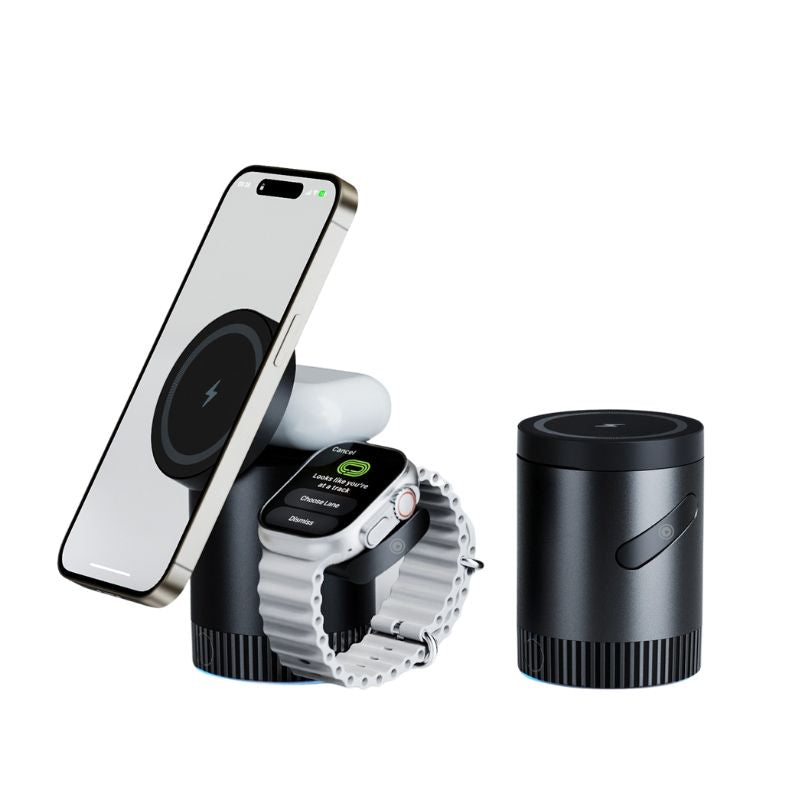 Chargeur 3-en-1 Magnétique Ultra-Rapide™