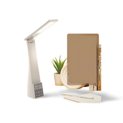 Lampe LED avec Haut-Parleur Bluetooth et Horloge Numérique™