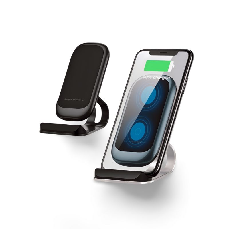 Chargeur Sans Fil Ultra-Rapide à Double Bobine™