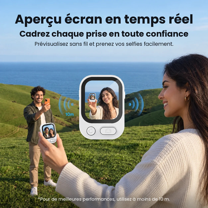 Écran selfie magnétique™