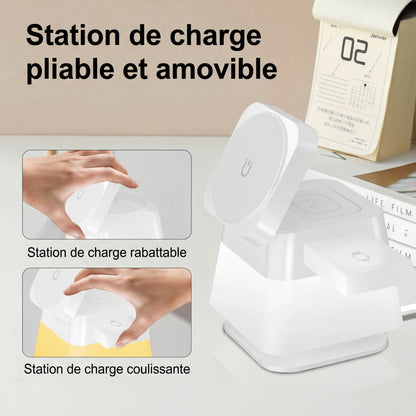 station de charge magnétique 4-en-1 ™