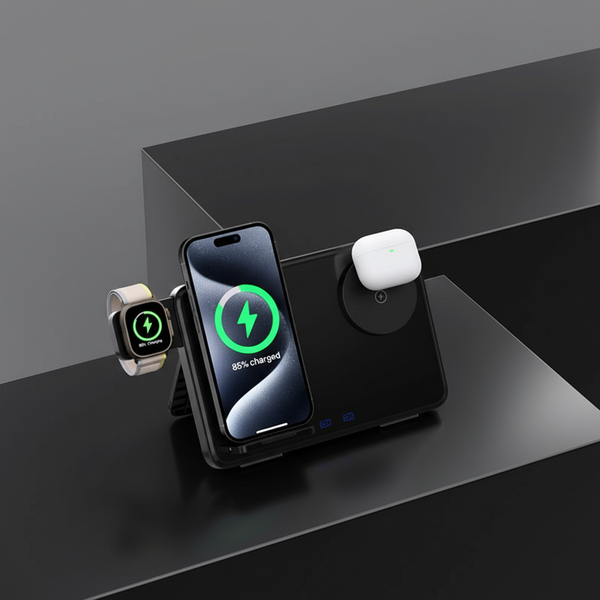 Chargeur 3-en-1 Ultra Rapide