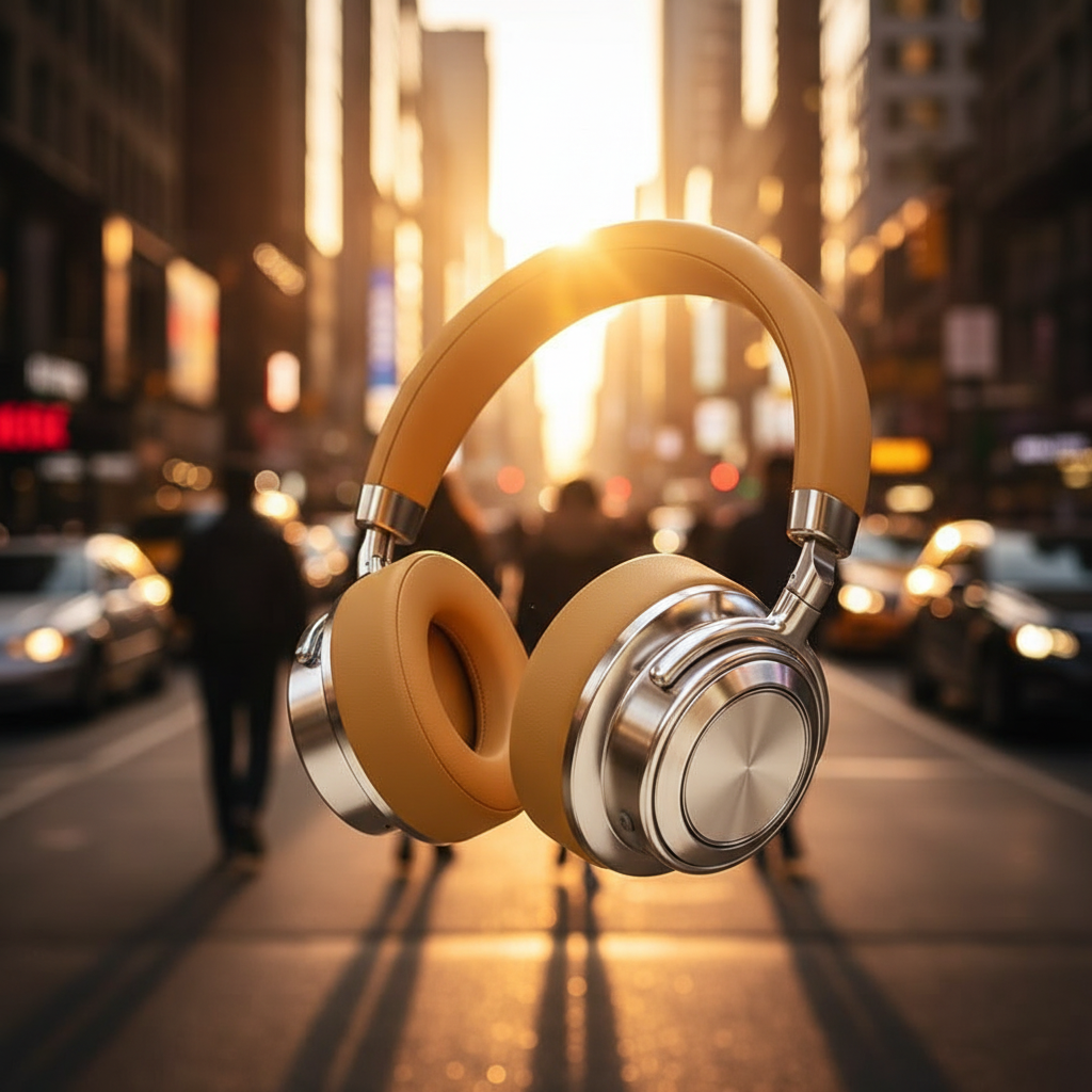 Casque Bluetooth Rétro en Métal™